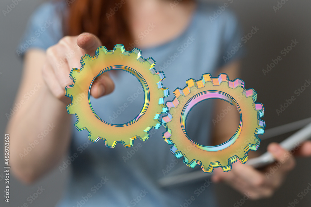Poster Engineering And Design Image gears