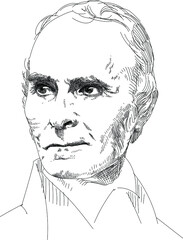 John Greenleaf Whittier - American poet, publicist, Quaker and abolitionist. Longtime editor of the New England Weekly Review and a member of the American Anti-Slavery Society.