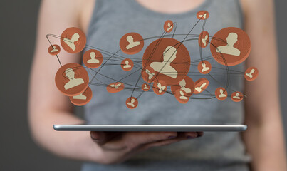 internet net and data digital concept