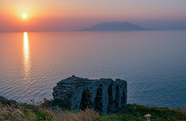 Samothraki Landscape from Imbros , Kaleköy , Poseidon
(Gökçeada , Çanakkale , TURKEY)