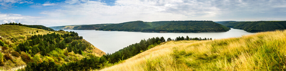 Podilski tovtry landscape