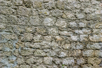 a stone wall