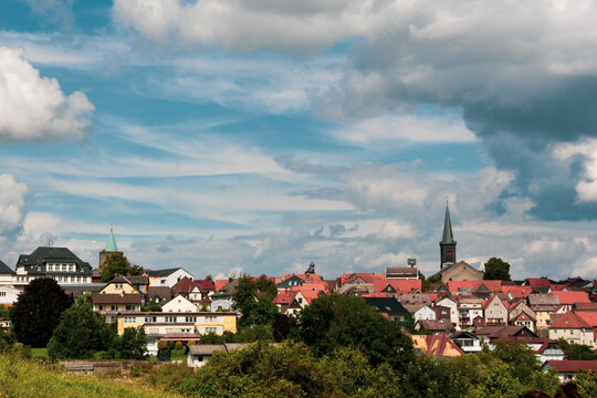 Stadt Grünberg Panorama 