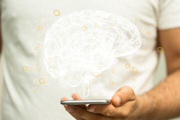 3d rendered medically accurate illustration brain