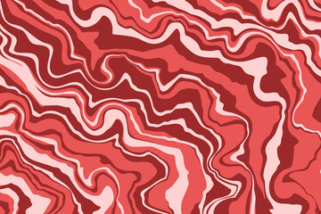 Abstract liquid background. Marble texture, natural stone, free spill of paint. Vector illustration.