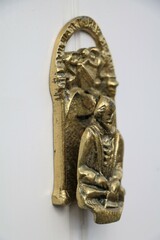 Obraz premium Hand door knocker William Shakespeare, England