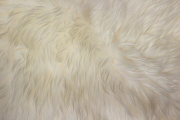 White fur texture. Fur texture. Warm fluffy fur background.