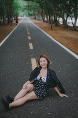 Take a photo in the park
