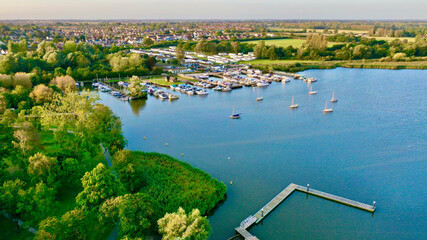 Aerial Photo of Oulton Broad 