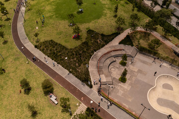 Parque la Mexicana, Santa Fe. CDMX, México.