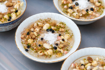 Traditional Turkish Dessert is Asure 