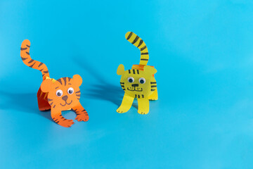 paper tiger craft for kids