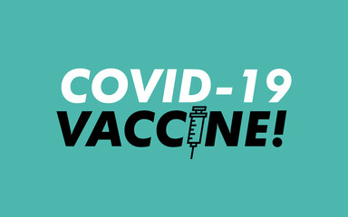 COVID-19 Vaccine Logo Template, Corona virus vaccine logo template