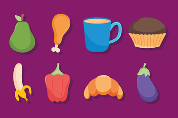 fruits and food