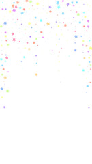 Festive impressive confetti. Celebration stars. Co