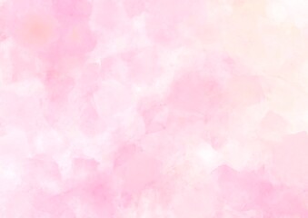 幻想的なピンクのキラキラ水彩テクスチャ背景