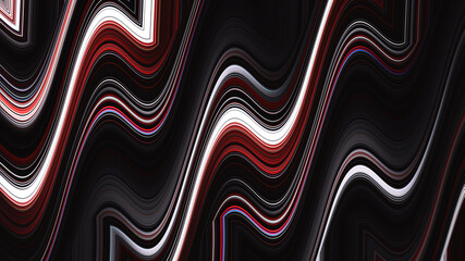 Hi tech polygon texture . Neon Speed Lines. Glowing blurred led light stripes in motion over on abstract background rainbow rays. Future tech. Magic moving fast lines wallpaper. Stock illustration.