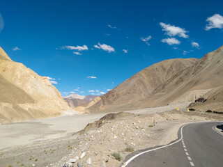 Road trip to leh ladakh. Cold desert in North India
