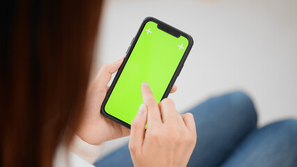 スマートフォンのクロマキー合成　イメージ