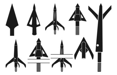 Broadhead Arrows, Archery, Bowhunting, Hunter Arrow, Deer Hunter, Cross Bows,  Silhouette