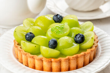 シャインマスカットのタルト