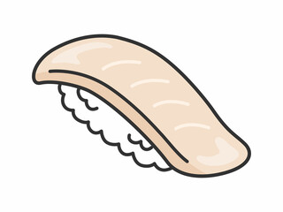 ビンチョウマグロのイラスト