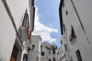 Fototapeta na wymiar Beautiful village in the Spanish city of Ronda.