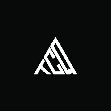 TCQ letter logo creative design. TCQ unique design