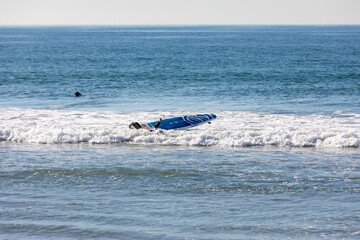 surfer in action