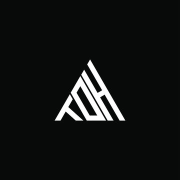 TDH letter logo creative design. TDH unique design

