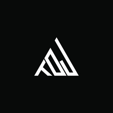 TDJ letter logo creative design. TDJ unique design