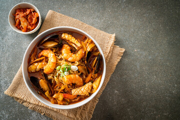 Jjamppong -  Korean Seafood Noodle Soup