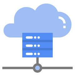 server flat icon