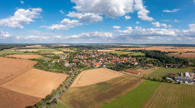 Luftbildaufnahmen aus Schielo im Harz