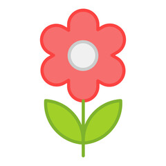 A trendy vector design of daisy flower