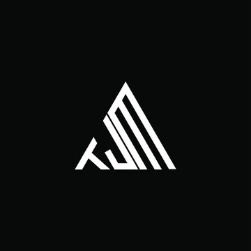 TJM letter logo creative design. TJM unique design
