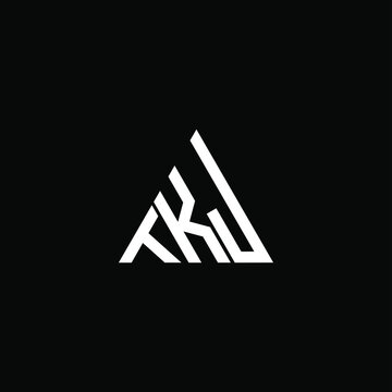 TKJ letter logo creative design. TKJ unique design