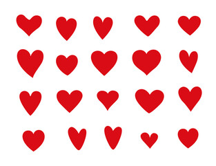 beautiful love pattern vector collection