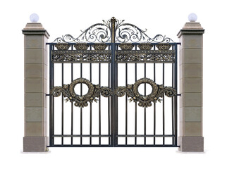 Column gate.