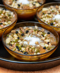 Traditional Turkish Dessert is Asure 
