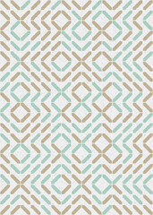 Abstract Geometric Pattern generative computational art illustration