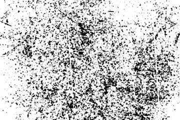Grunge black and white texture.Overlay illustration over any design to create grungy vintage effect and depth. For posters, banners, retro and urban designs.Grunge Texture Vector