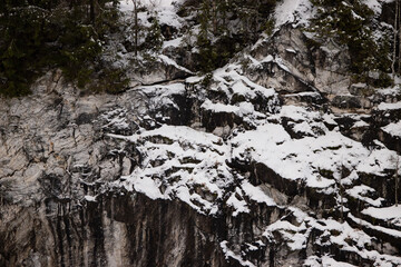 Fototapeta na wymiar winter mountain texture
