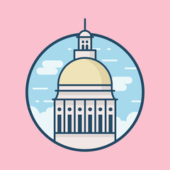 World famous building - Pantheon Paris