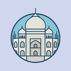 World famous building - Taj Mahal India