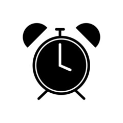 Alarm clock icon vector set. Time illustration sign collection. Clock sign or symbol.