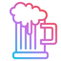 beer gradient icon