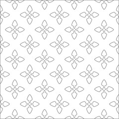  Retro ornamental seamless pattern. Flourished ornate background. Luxury elegant ornament. Vintage element. Template for design. Vector illustration