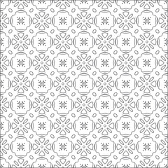  Retro ornamental seamless pattern. Flourished ornate background. Luxury elegant ornament. Vintage element. Template for design. Vector illustration