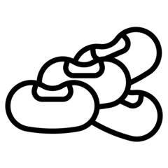 bean line icon